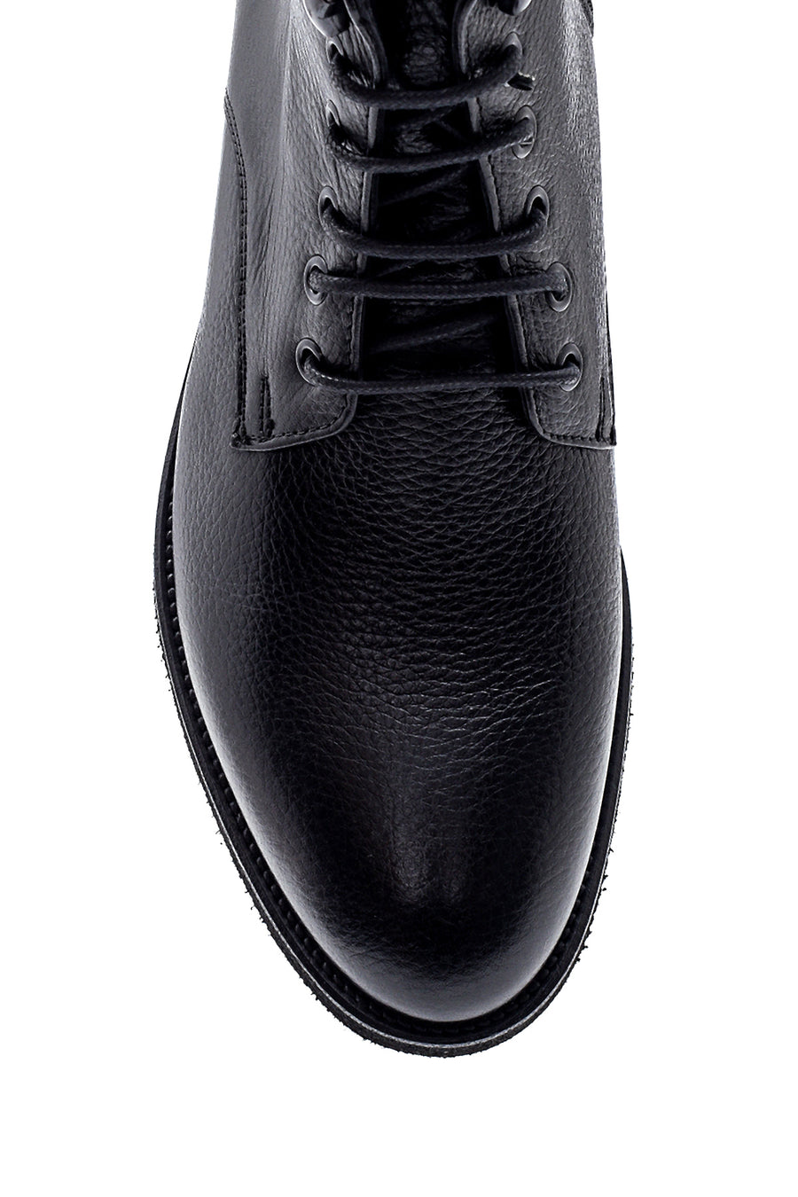 Men's Leather Zippered Boots