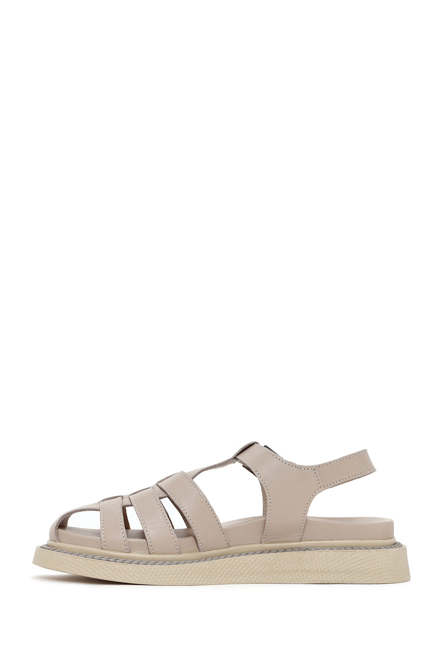 Women's Mink Strap Leather Comfort Sandals