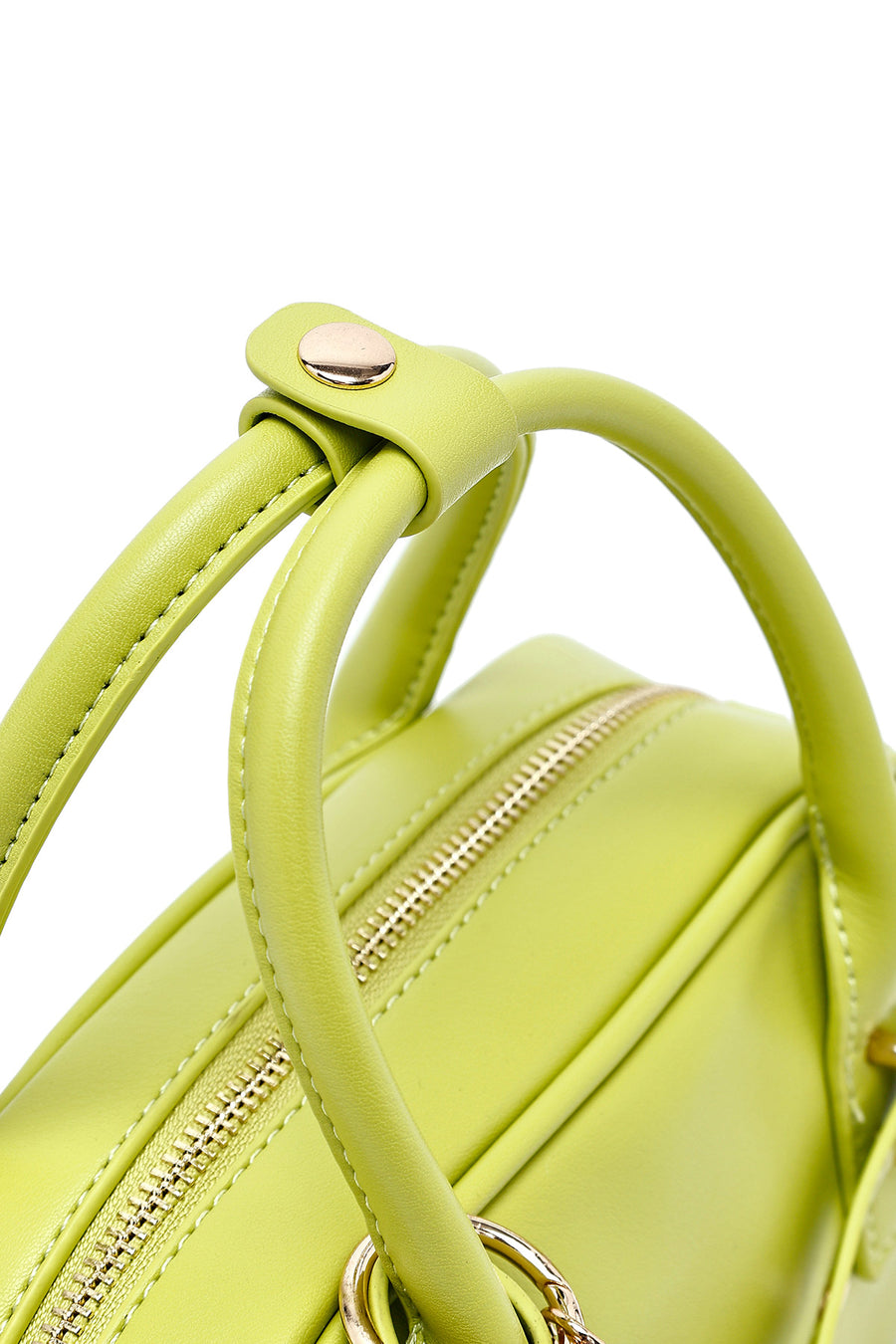 Women's Green Long Strap Accessory Mini Handbag