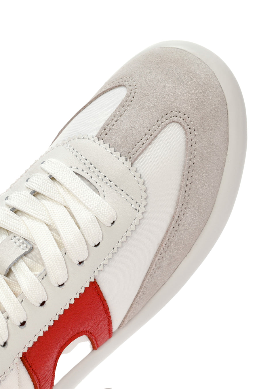 Camper Women's White Pelotas XLite Lace-Up Leather Sneaker