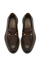 Men's Brown Leather Classic Loafer | Derimod