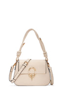 Women's Cream Long Strap Shoulder Bag | Derimod
