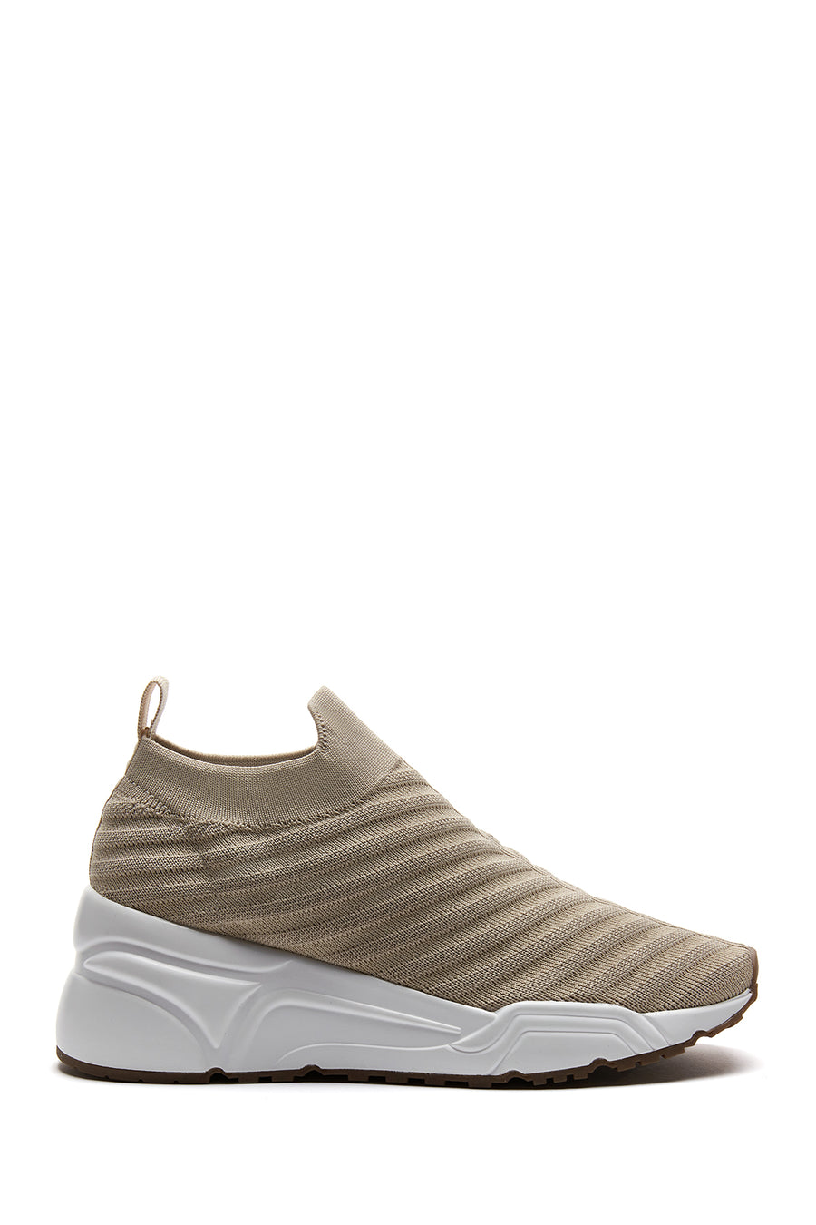 Women's Beige Thick Soled Sneaker 22SFD43026F | Derimod