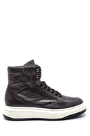 Men's Leather High-top Sneaker | Derimod