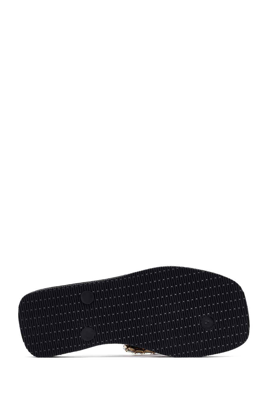 Women's Black Stone Jelly Slippers