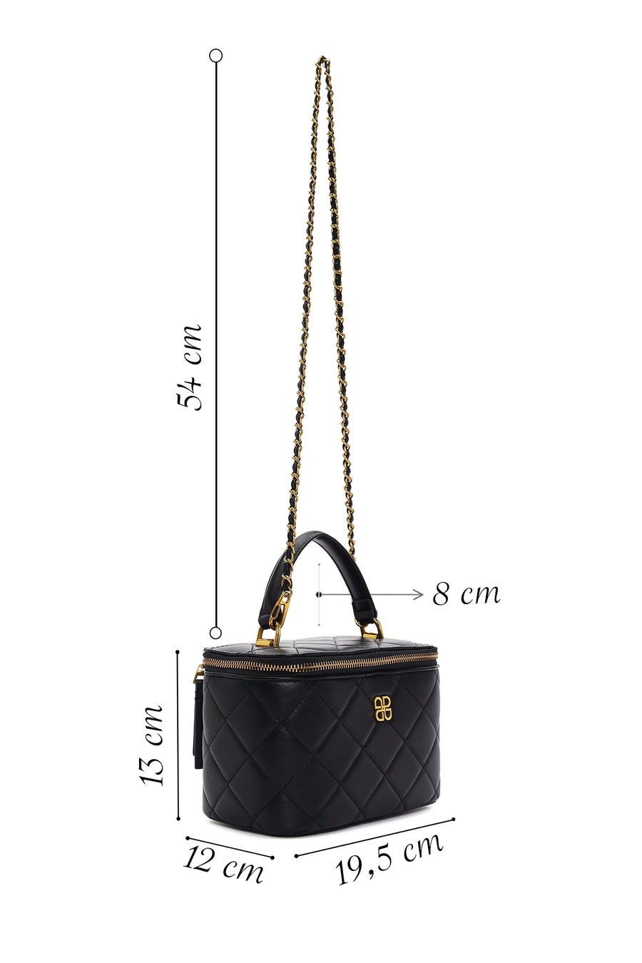 Women Black Long Strap Crossbody Bag