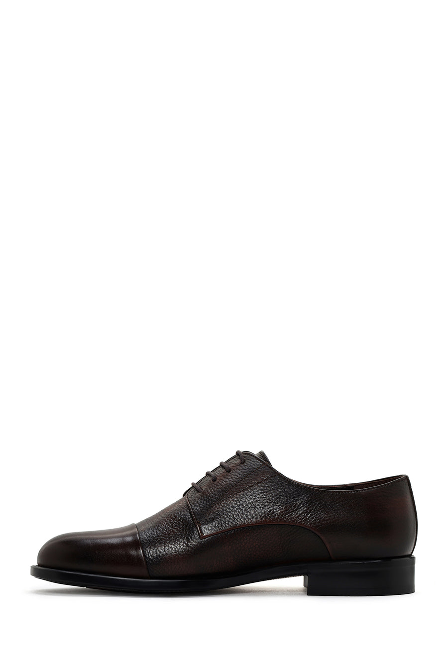 Men's Brown Laced Leather Classic Shoes