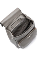 Woman Gray Casual Backpack | Derimod