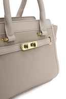 Woman Beige Long-Strap Classic Shoulder Bag | Derimod