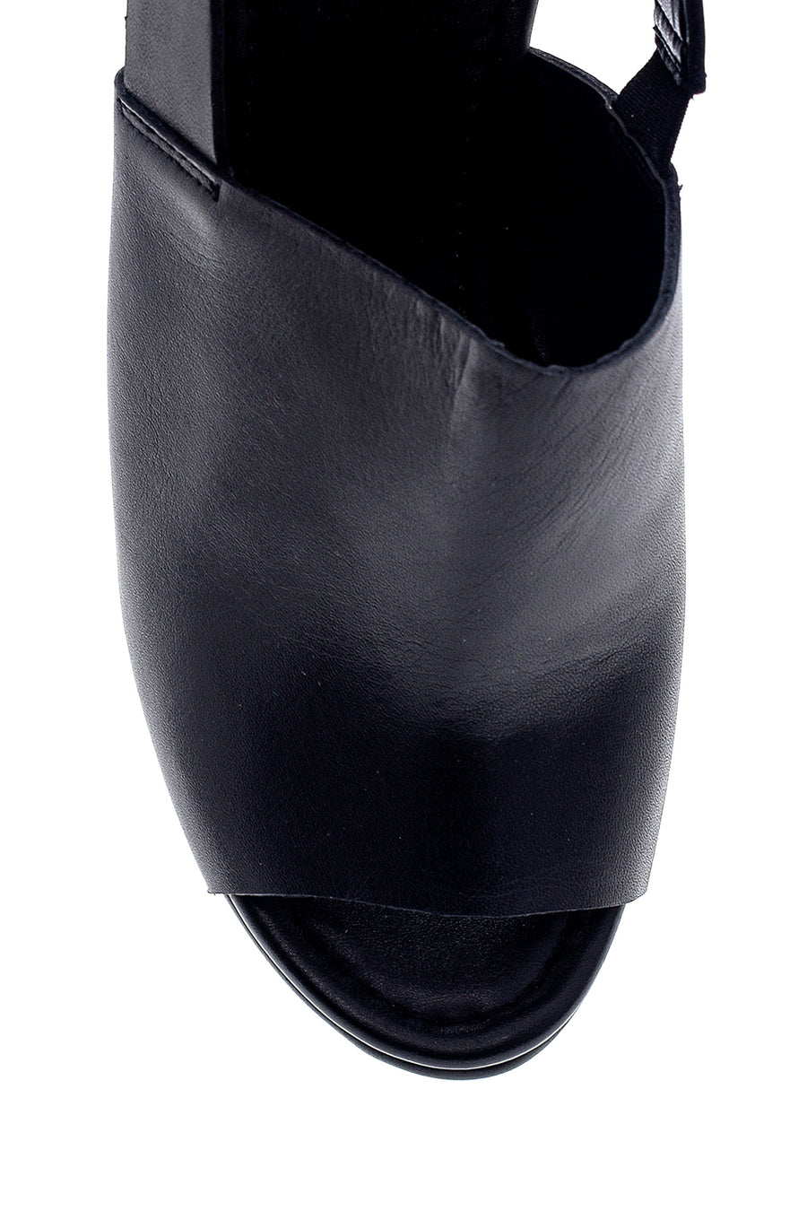 Women's Leather Wedge Heel Sandals