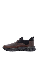 Men's Brown Leather Comfort Loafer | Derimod