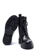Women's Leather Quilted Boots | Derimod
