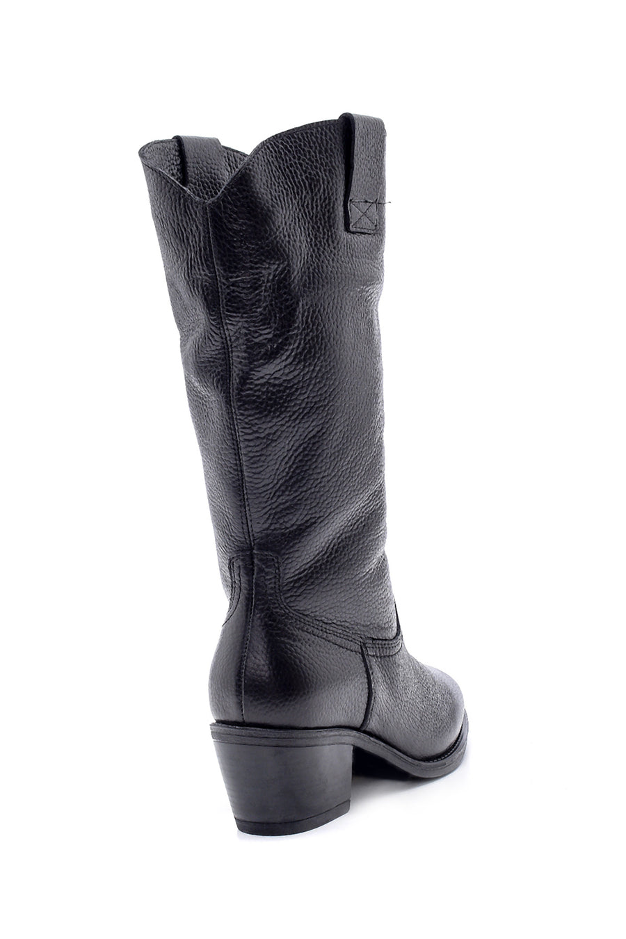 Women's Leather Heeled Boots