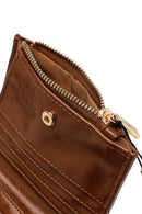 Women's Brown Wallet with Accessories | Derimod