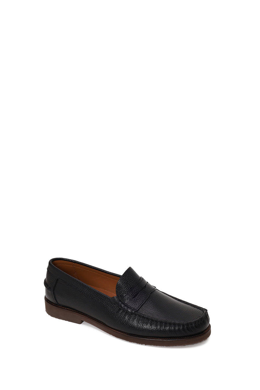 Erkek Siyah Deri Casual Loafer