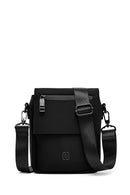 Men's Black Mini Messenger Bag | Derimod