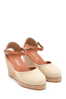Women's Fabric Detailed Espadrille | Derimod
