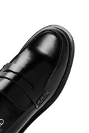 Kadın Siyah Deri Casual Loafer | Derimod