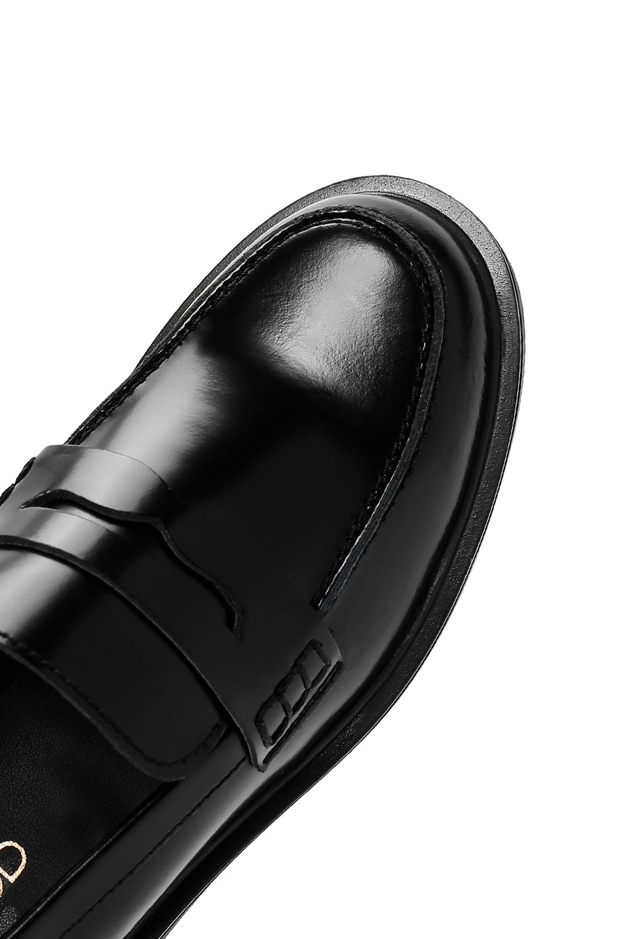 Kadın Siyah Deri Casual Loafer