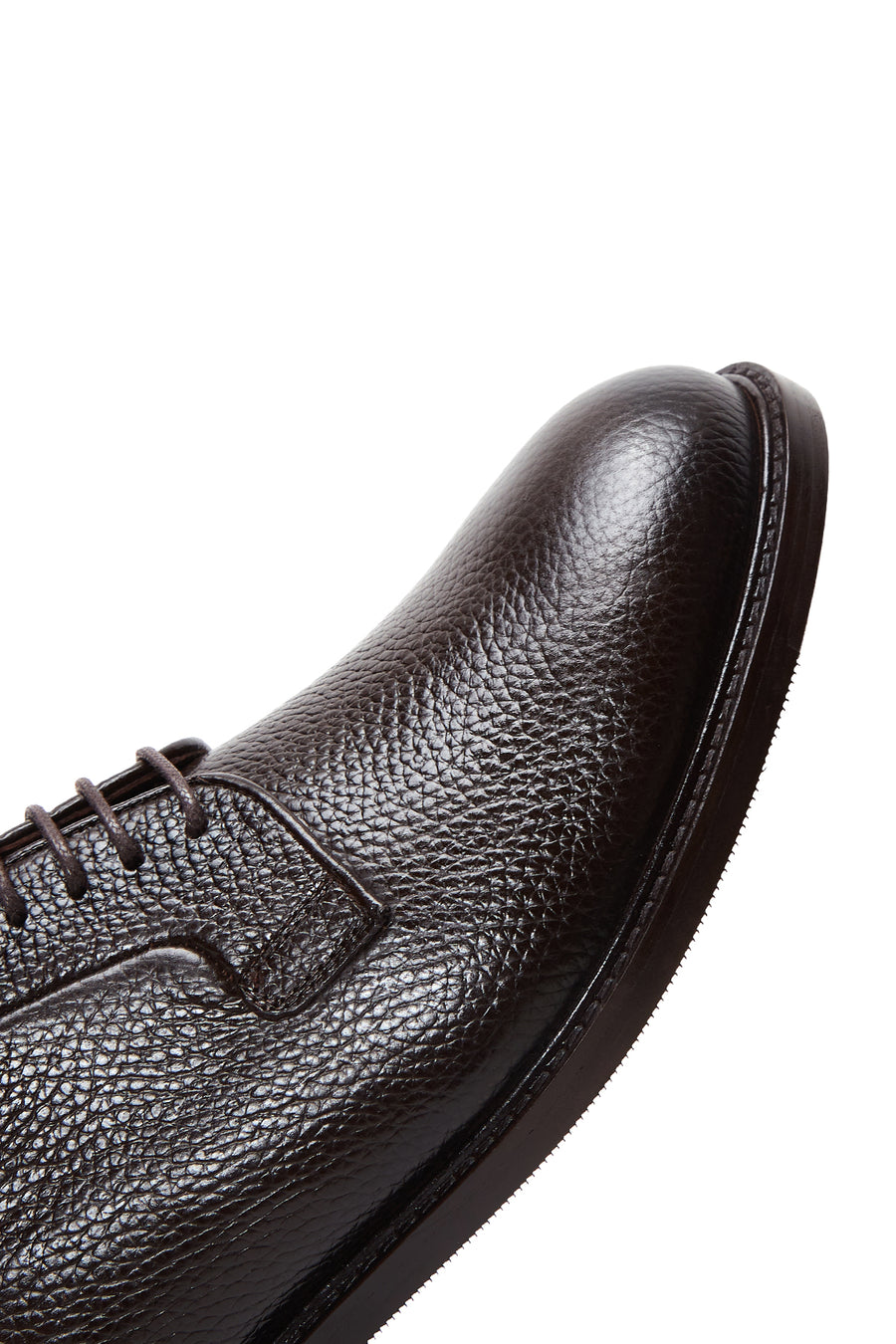 
Men's Brown Lace-Up Leather Classic Shoes
