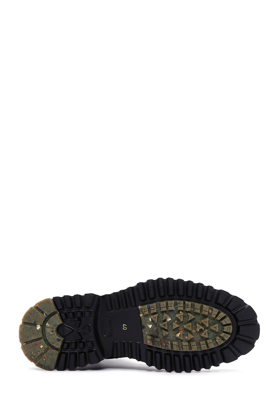 Men's Black Leather Zippered Boots