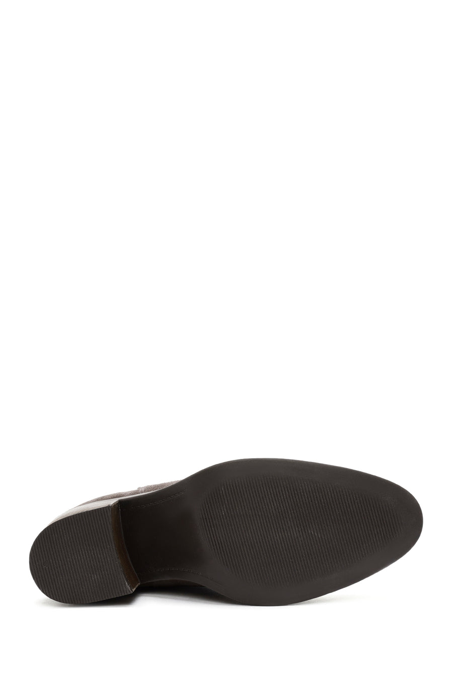 Woman Mink Heeled Suede Cowboy Boots