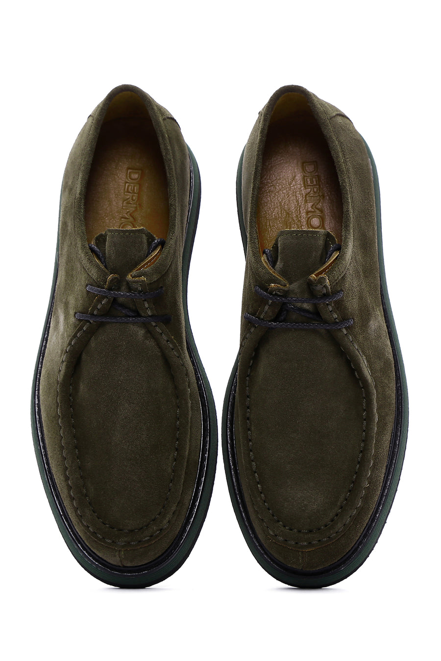 Men's Khaki Suede Leather Casual Shoes