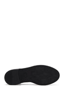Women's Black Leather Oxford Shoes | Derimod