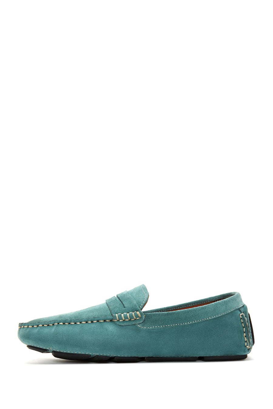Men's Blue Suede Leather Casual Loafer