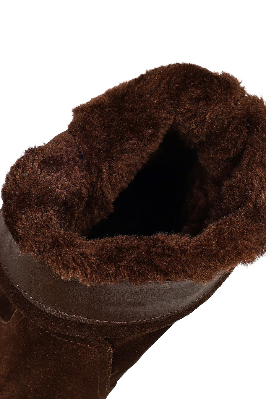 Women's Brown Suede Leather Boots