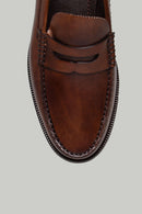 Men's Tan Leather Shoes | Derimod