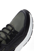 Men's Khaki High Top Sneaker | Derimod