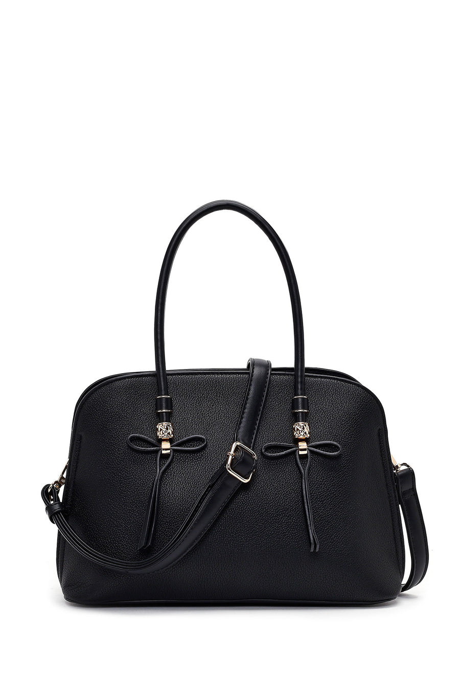 Women's Black Long Strap Classic Handbag 26PBD2837FT | Derimod