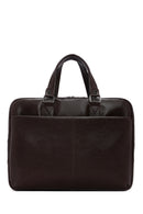 Men's Brown Long Strap Briefcase | Derimod