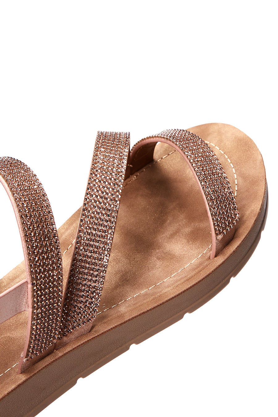 Women's Pink Ankle Strap Sandals