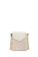 Women's Cream Long Strap Shoulder Bag | Derimod