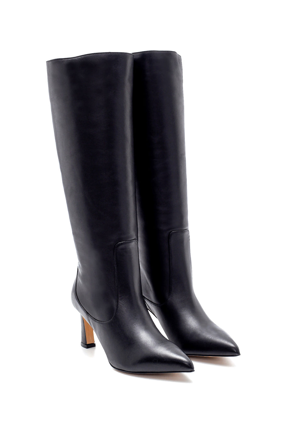 Women's Leather Heeled Boots