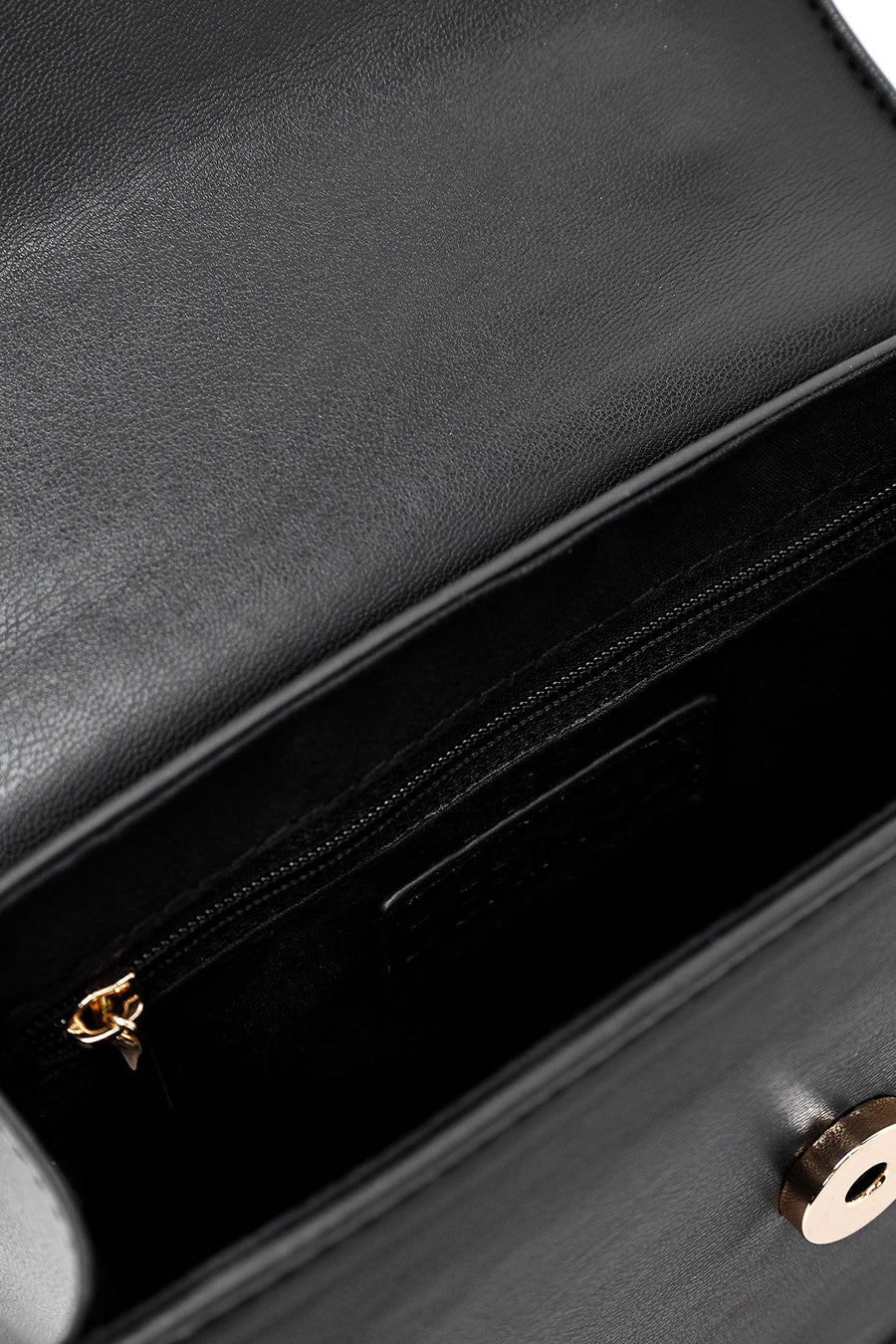 Women's Black Long Strap Mini Classic Handbag