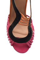 Women's Suede Colored Heeled Shoes | Derimod