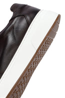 Male Brown Lace-Up Leather Sneaker | Derimod