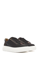 ACBC x Derimod Women's Black Lace-Up Chunky Sole Sneakers | Derimod