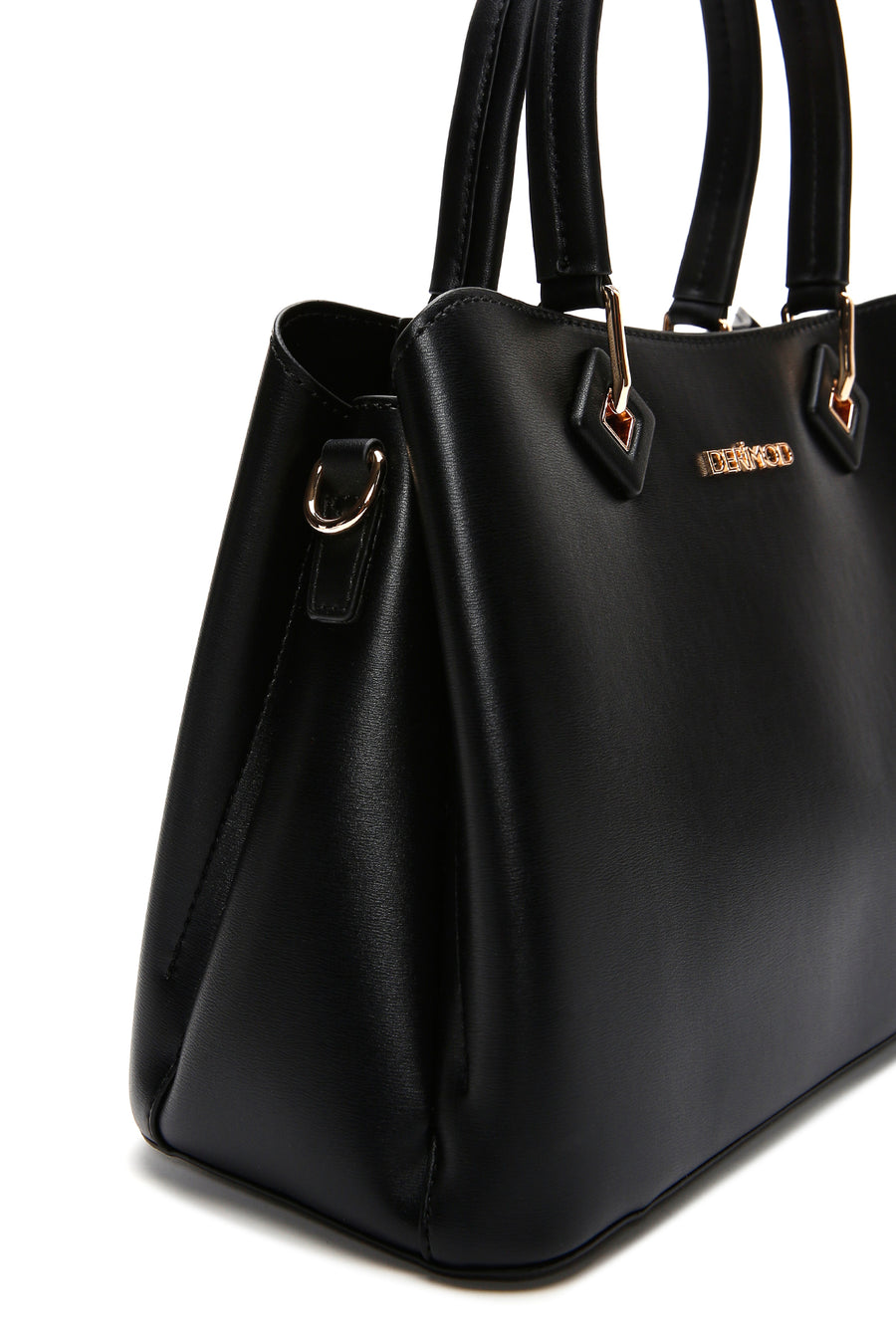 Women's Black Long Strap Shoulder Bag