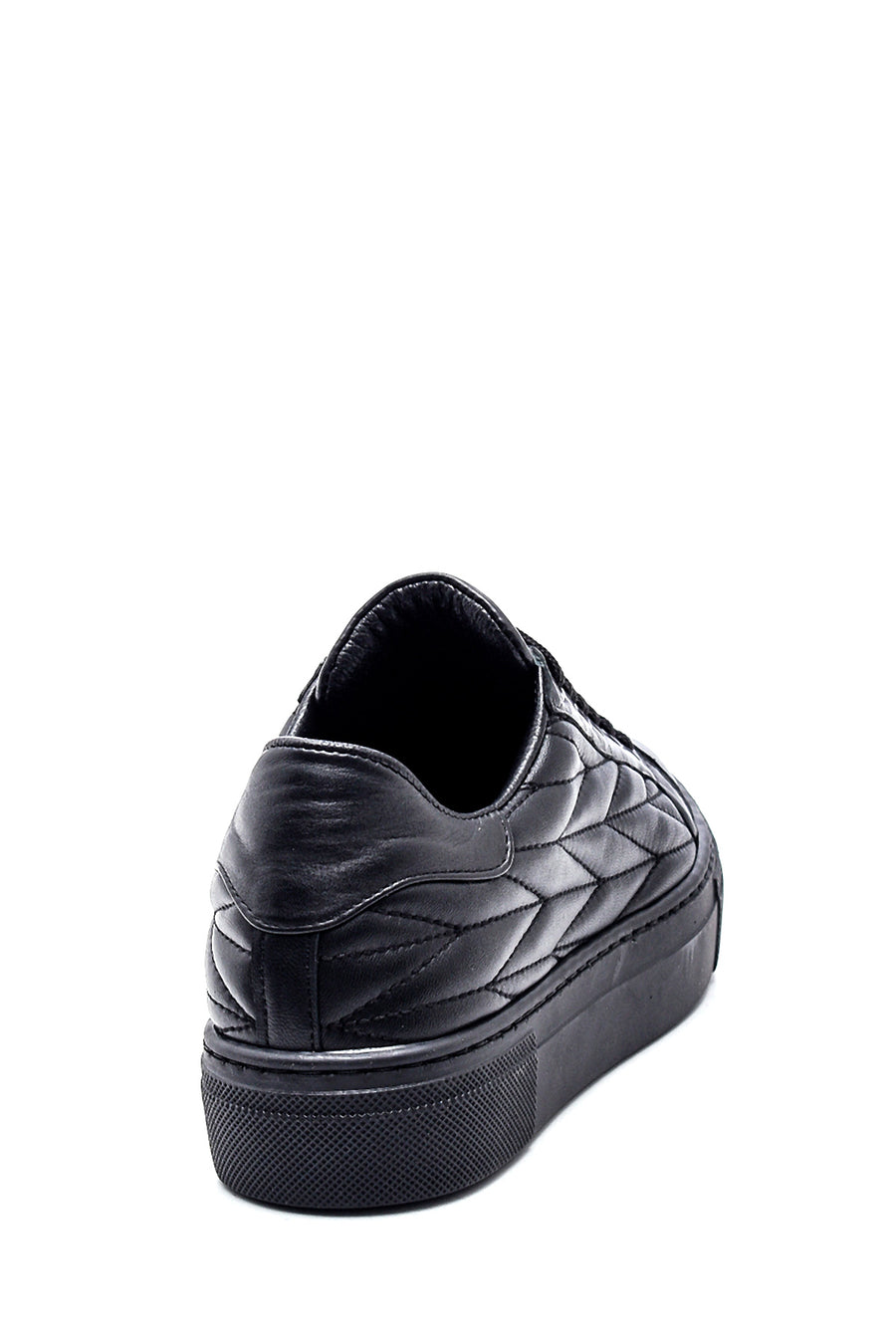 Kadın Deri Desenli Sneaker