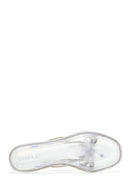 Women's Transparent Jelly Stone Slippers | Derimod