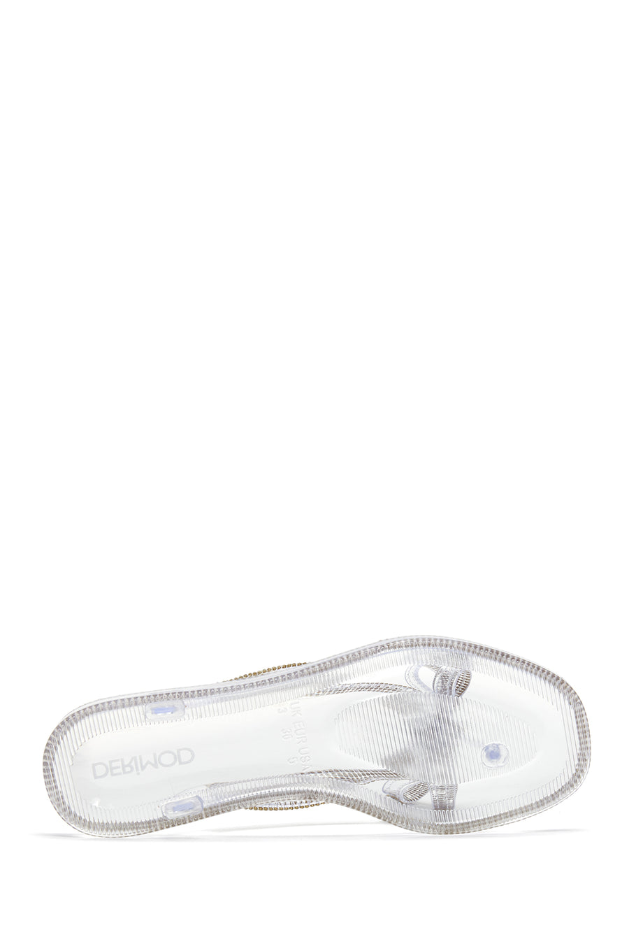 Women's Transparent Jelly Stone Slippers