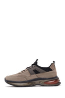 Men's Leather Nubuck Sneaker | Derimod