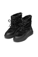 Geox Kadın Siyah Spherica 4x4 Abx Waterproof Deri Outdoor Bot | Derimod