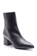 Women's Heeled Leather Boots | Derimod