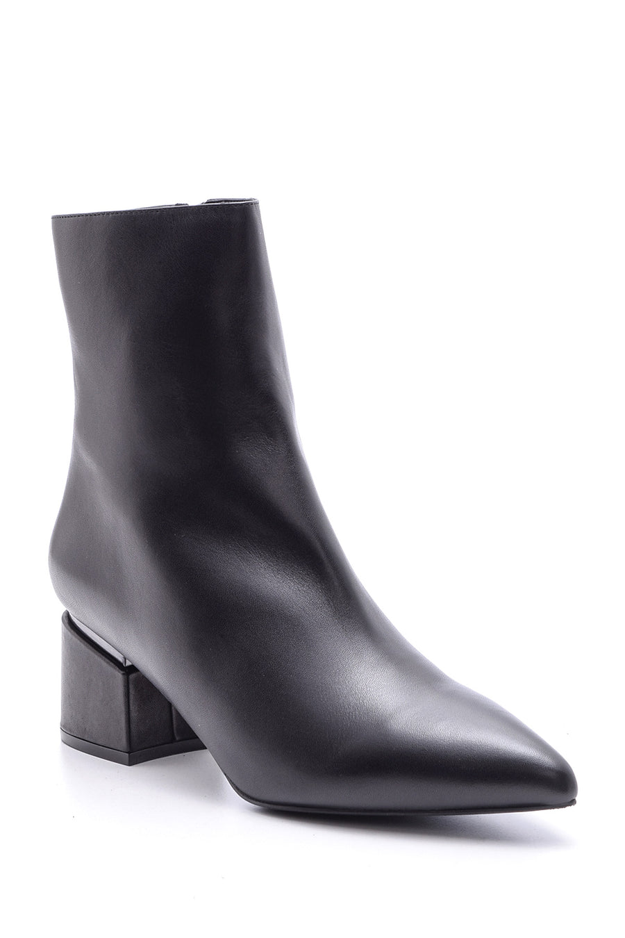 Women's Heeled Leather Boots