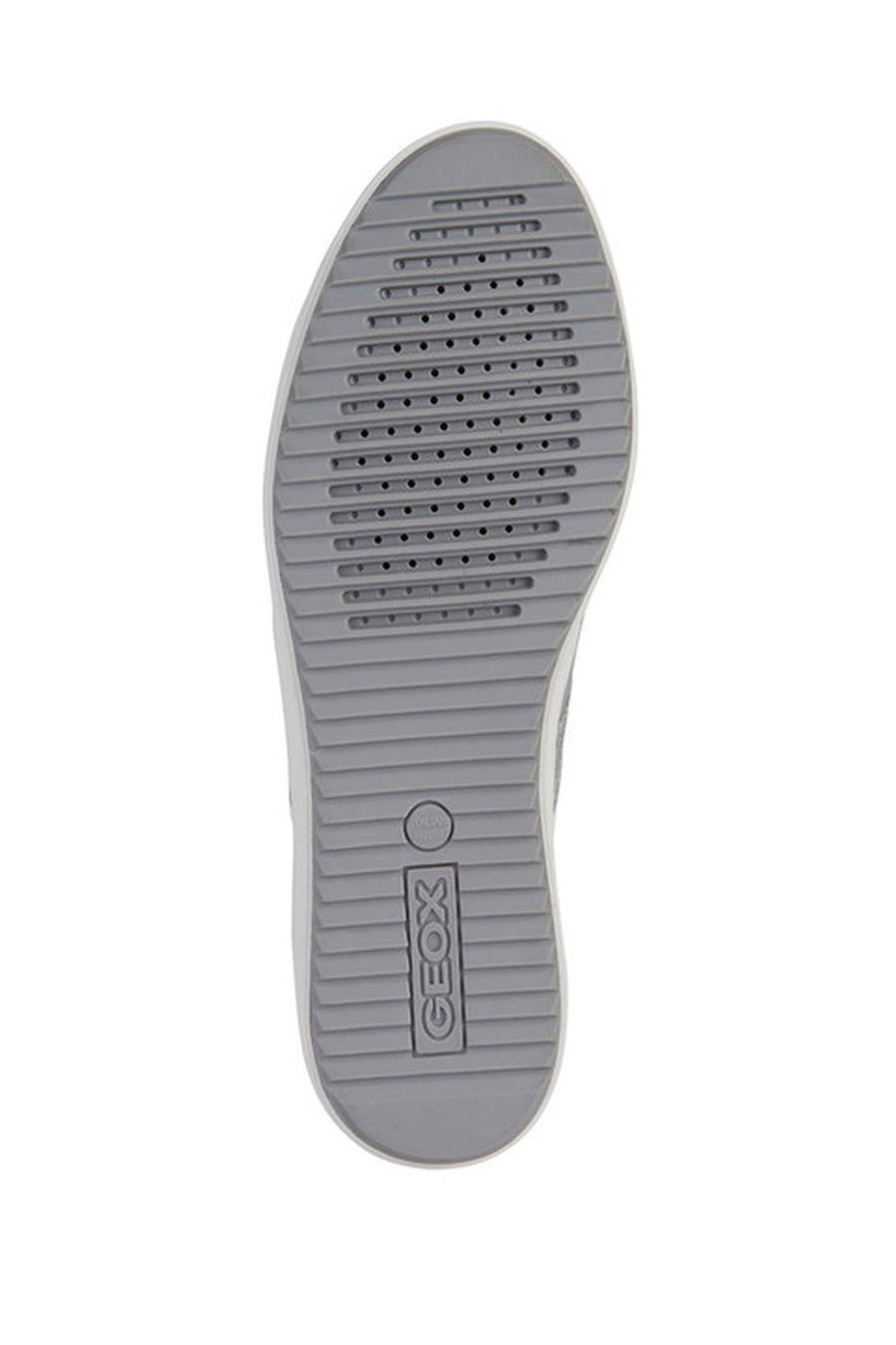 Geox Women's White Blomiee Lace-up Leather Sneaker